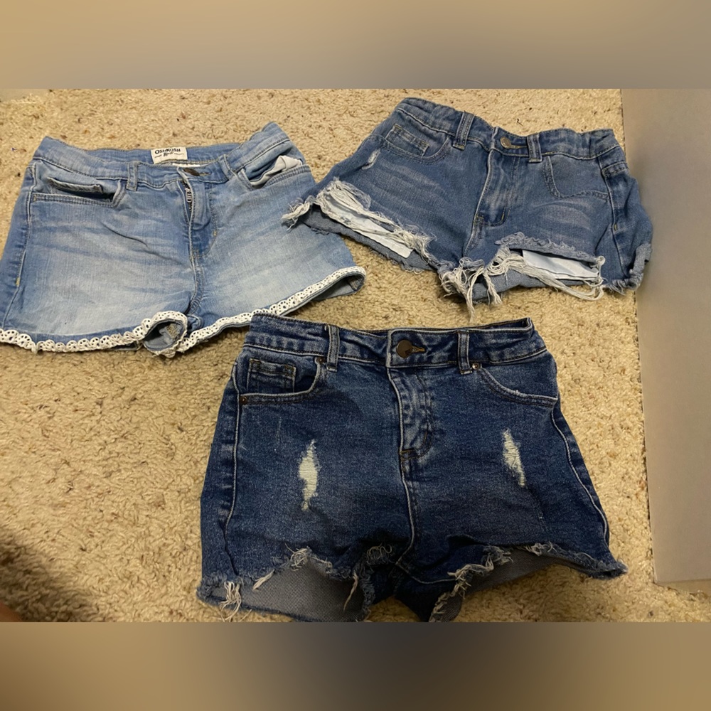 Girls denim short lot/bundle